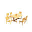 Maldives Outdoor Teak Dining Set-1370007940
