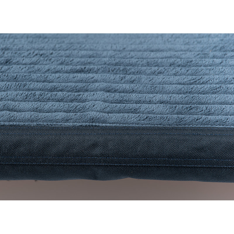 Coussin de coyote caisse Shearin, Bleu marine, Grand (l 28 po x P 42 po x H 2,5 po)