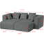 Canapé modulaire Castillon Boneless Cloud-356200373