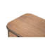 50cm W Metal Bedside Table