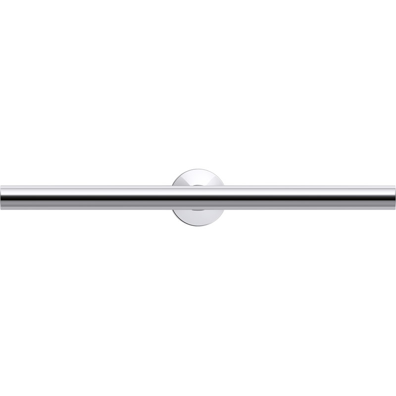 Bras de serviette double Composants ™, Chrome poli