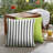 Striped Sunbrella® Outdoor Reversible Throw Pillow-1470615196-1470240941