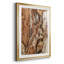 «Tree Texture Triptych I», reproduction encadrée de qualité supérieure - prête à être accrochée-69982056-69982057