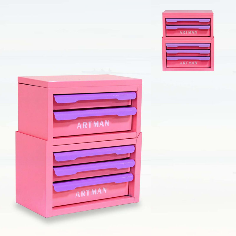 Drawer-Style Desktop Storage Box, Multi-Layer Organizer for Office and Home, Versatile and Space-Saving Solution