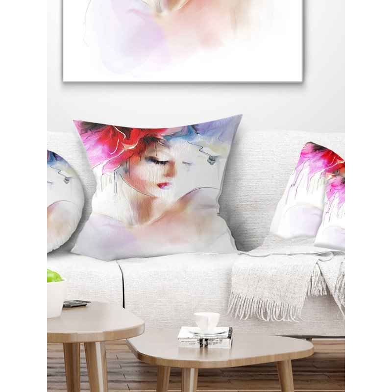 Fashion Fashion - Coussin imprimé Street Art, 16 po x 16 po, Carré