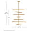 Lustre Mid-Century moderne à 14 lumières Millie-1475041752