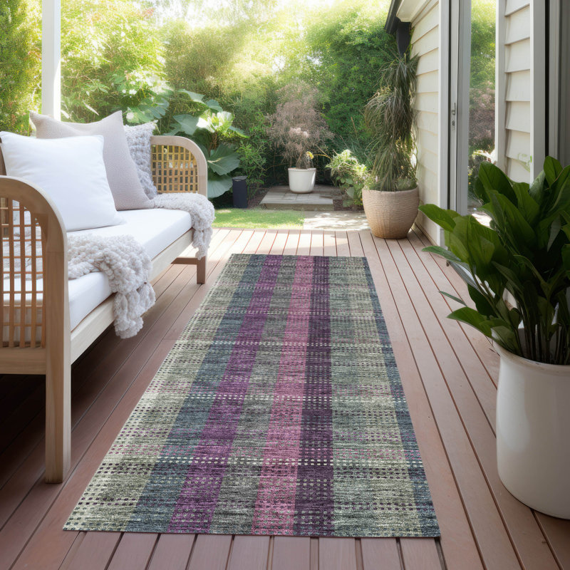  Chayden Area Rug with Non-Slip Backing, Runner 2'3" x 7'6"