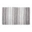 Tapis gris rayé en coton Winnsboro