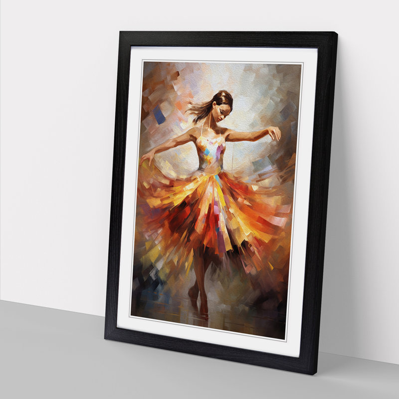 Single Picture Frame Print on Wood, Black Framed, 64cm H x 46cm W