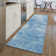 Premium Machine Washable Prisco Blue Rug