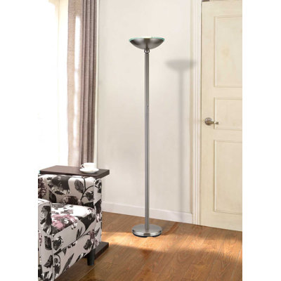 Abem 71'' LED Torchiere Floor Lamp with USB