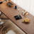 Tan Rectangular Solid Wood desks-107289635
