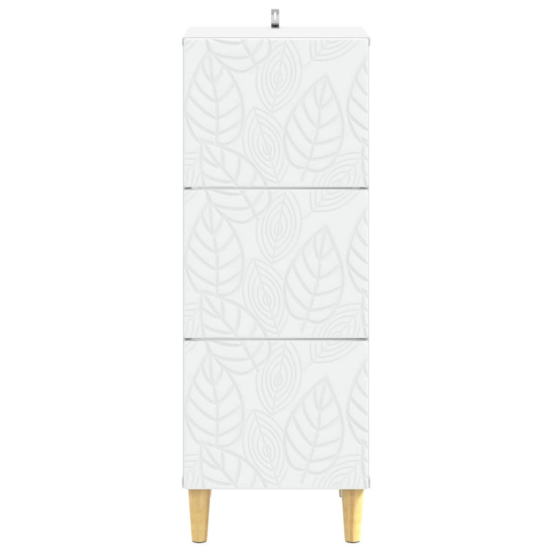 Engineered Wood Rectangle Accent Chest, 90cm H x 33cm W x 34.5cm D
