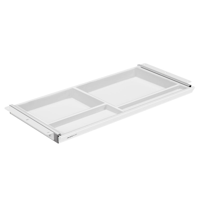 Deep Under Desk Drawer, White