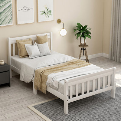 Martinton Solid Wood Bed -  Alcott Hill®, FD54B2DFD8844ABBB824959D794BEAFE