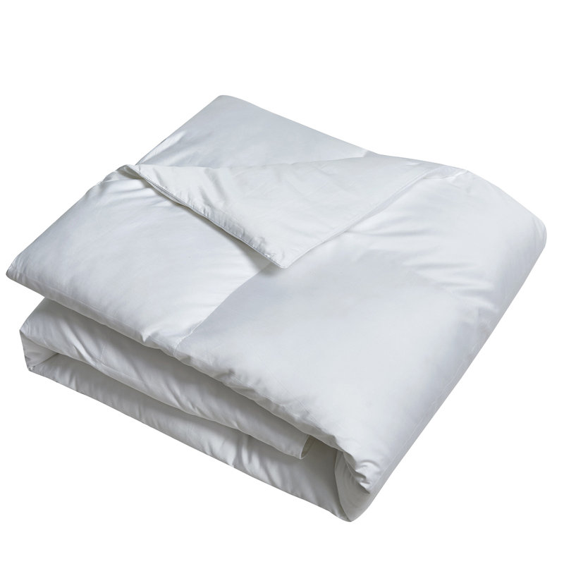 White Full/Queen Microfiber Down Alternative Comforter Set