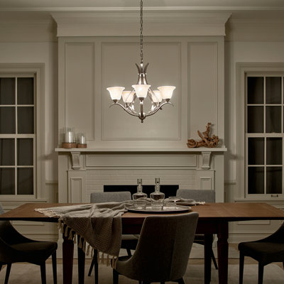 Lustre empire 5 lumières Dover