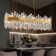 Polaris 20 - Light Dimmable Square / Rectangle Chandelier