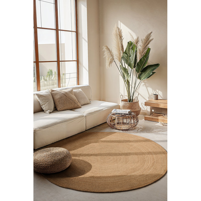 Rangpur Jute Rug, Round 200cm