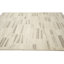 Tapis oriental moderne beige fait à la main 8 x 10