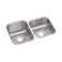 Dayton 32" L x 21" W Double Basin Undermount Kitchen Sink