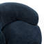 Fauteuil d'appoint rotatif moderne et luxueux avec coussin en mousse de chenille rouille rembourrée et rembourrée de mousse 1 pièce-886939905