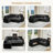 88 "corduroy L-shaped Sofa With Storage Can Be Converted Into A Sofa Bed-1613703299