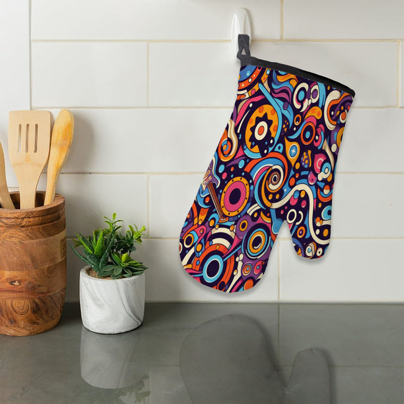 70 s Groove Pack Oven Mitt