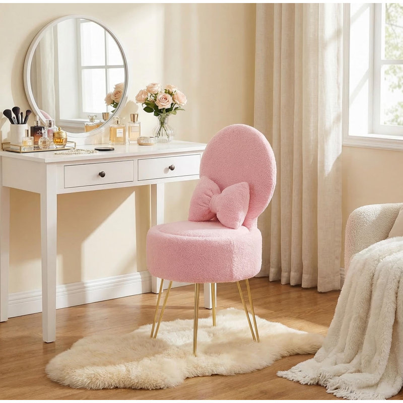 Dressing Table, Pink