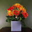 33cm Faux Flowering Plant in Pot Liner-75959754