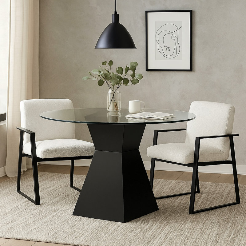 Walsh 45" Dining Table, Black