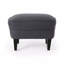 Fauteuil club + repose-pieds
