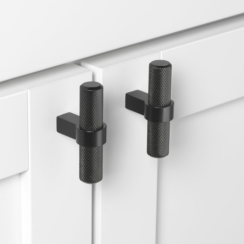 Poignée barre Pinnacle Collection GlideRite, Noir mat