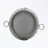 Drum shape patio table with storage-1114689178