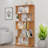 31.5" L X 64.56" H Free Combination Bookshelf Modern 5-Tier Open Storage Bookcase MDF Wood Display Shelving For Living Room Home Office Bedroom Decor Organizer, Media Storage Shelves-893099305