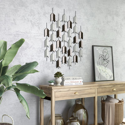 Romilly Metal Modern Abstract Arrow Wall Decor