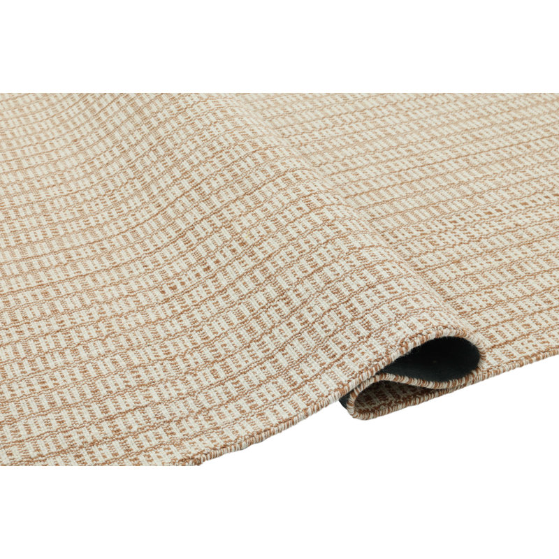 Kalise Bella Hand Tufted Wool Siba Rug, Rectangle 5' x 8', Rust