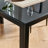Reiner Glass Top Metal Base Dining Table-261986660