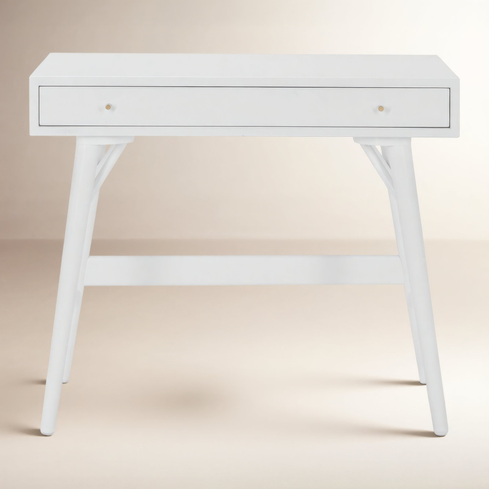 Lundquist 36" Writing Desk, White