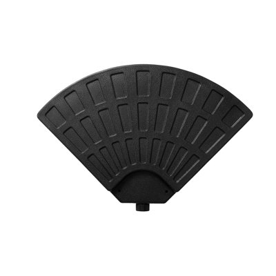 Umbrella Base - 4 Detachable, Water/Sand Filling Black Stable Design, Fill With Water/Sand, Pe