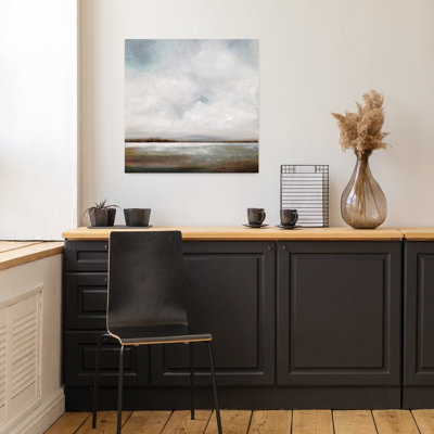 Soft Breeze Abstract Coastal Landscape Art