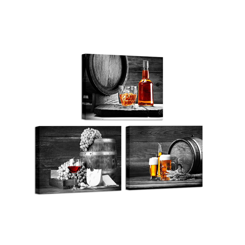 3 Piece Wrapped Canvas Print