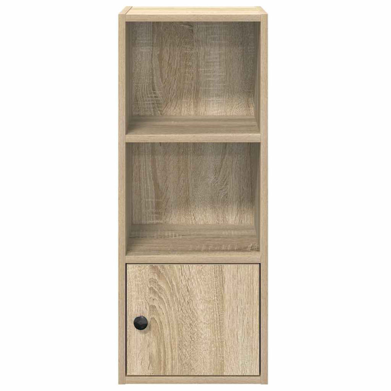 Conary 31cm W Bookcase, Sonoma Oak, (3 Shelves) 77cmH x 31cmW x 24cmD