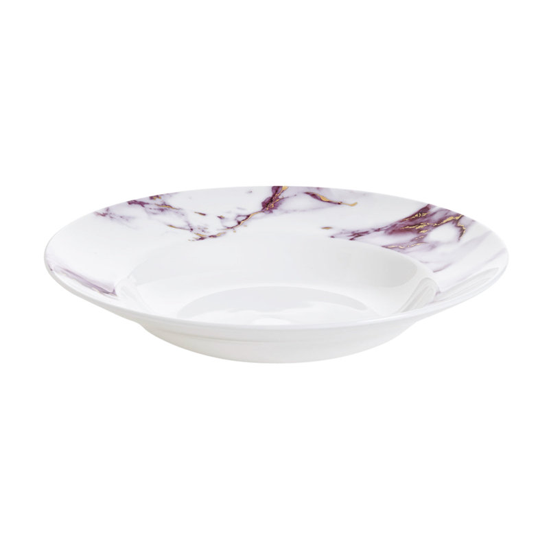 Marble Chianti Bone China Pasta Dish