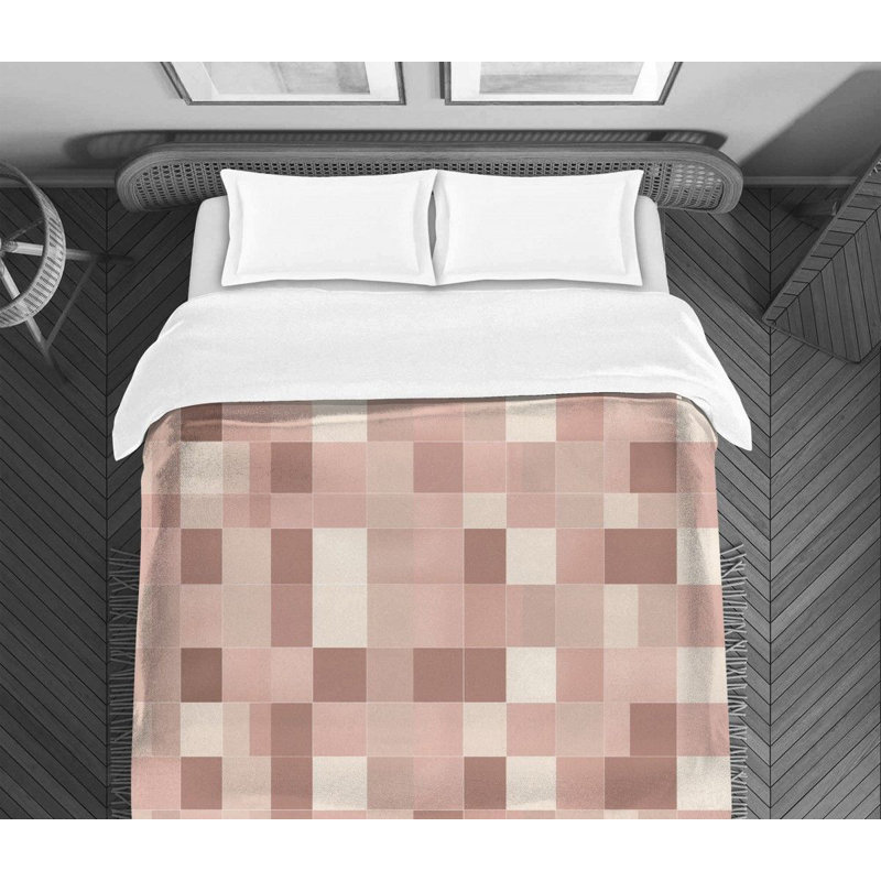 Checkered Comforter, Twin Comforter