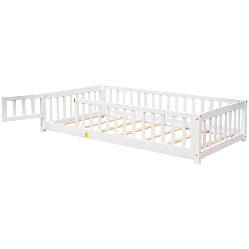 Nanney Solid Wood Daybed, White, Twin