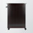 Byron One Drawer & Two Cabinets Kitchen Utility Cart in Espresso, 31.47'' H X 25.96'' W X 17.30'' D