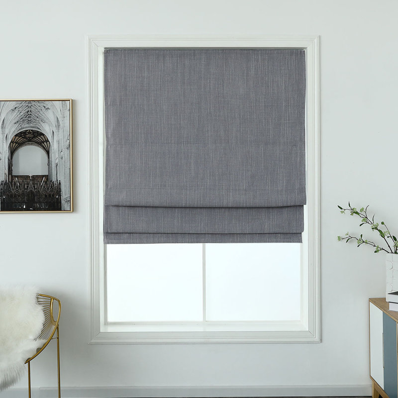 Store romain obscurcissant, EARL GREY, 23"WX64"H