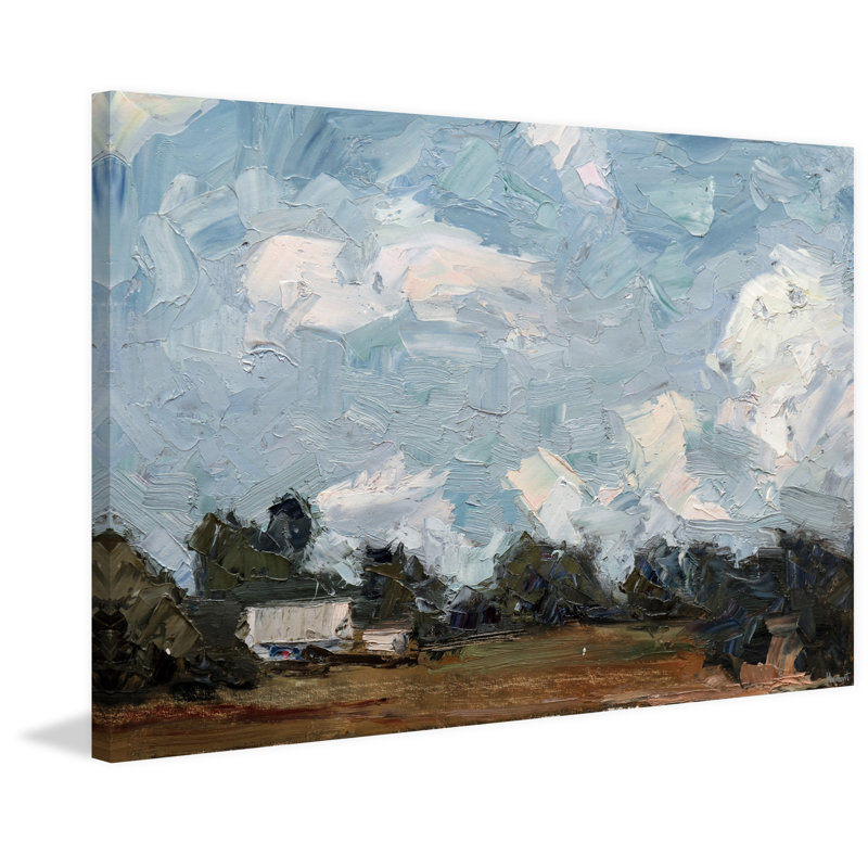 Look Deep 1 Piece Wrapped Canvas Painting, 66cm H x 101cm W x 3.81cm D