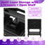 Meuble-lavabo 24 po avec lavabo en céramique, 2 tiroirs et tablette ouverte 24 po-1327357452